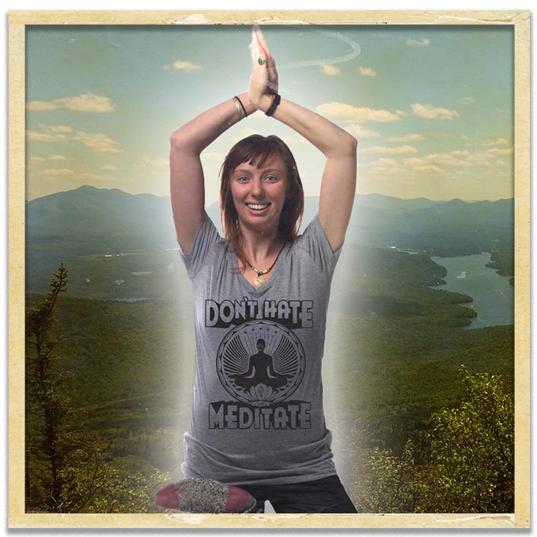 Cool Yoga & Meditation T-shirts | Retro Mindfulness Graphic Tees