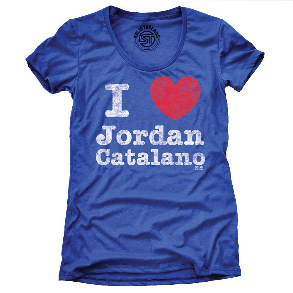 Women's I Heart Jordan Catalano Cool Graphic T-Shirt | Vintage 90s Heartthrob Tee | Solid Threads