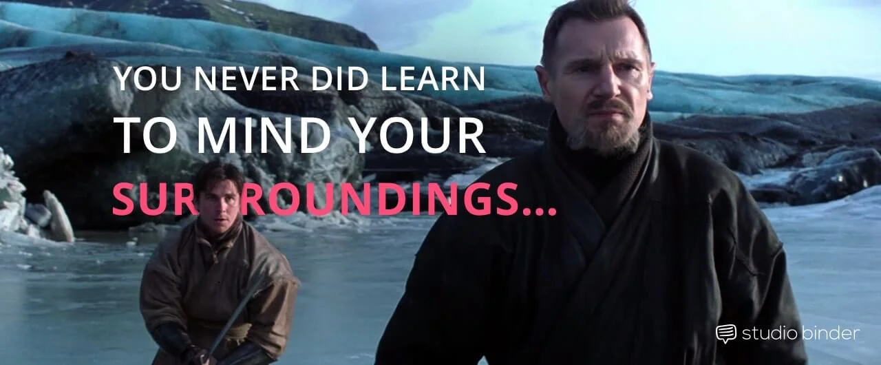 Always Mind Your Surroundings - Batman Begins - StudioBinder Always Mind Your Surroundings - Batman Begins - StudioBinder